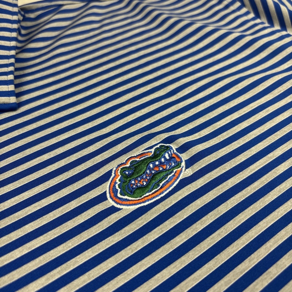 FLORIDA GATORS x PETER MILLAR Men Polo Shirt 2XL Summer Comfort Golf Performance - Picture 4 of 13